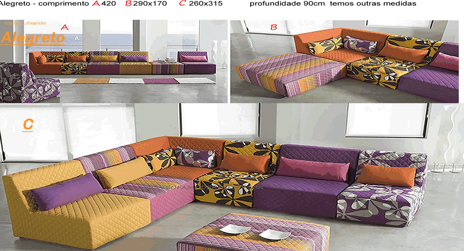 sofas modulares