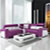 sofas roxo