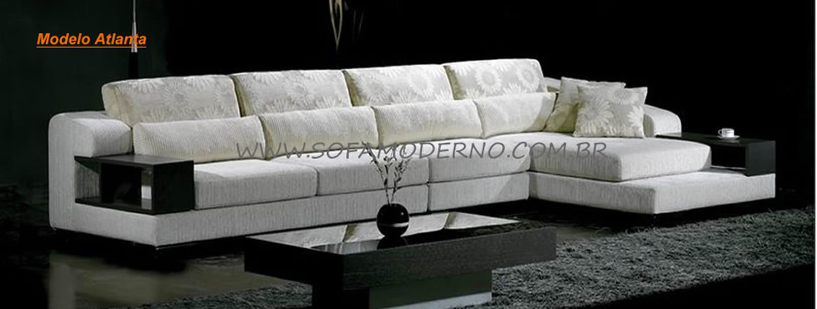 sofá com chaise