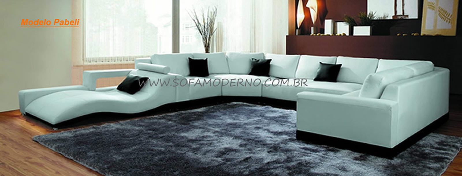 Sofa moderno - Modelos com garantia lindos do Brasil | sofamoderno.com.br