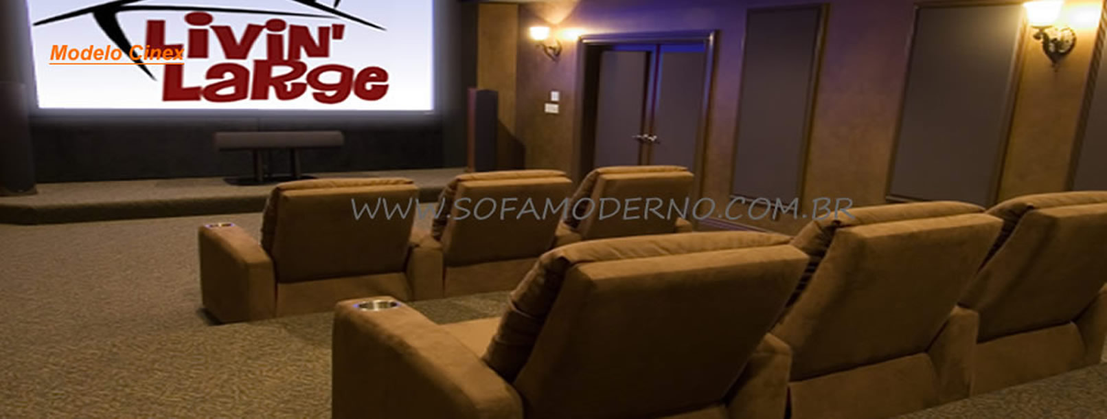 sofá home theater