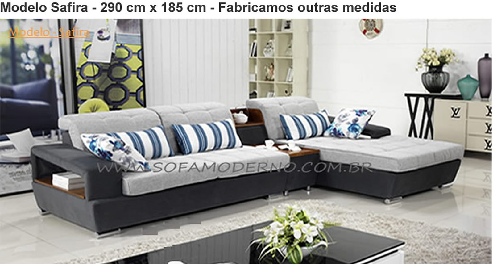 sofa chaise retratil