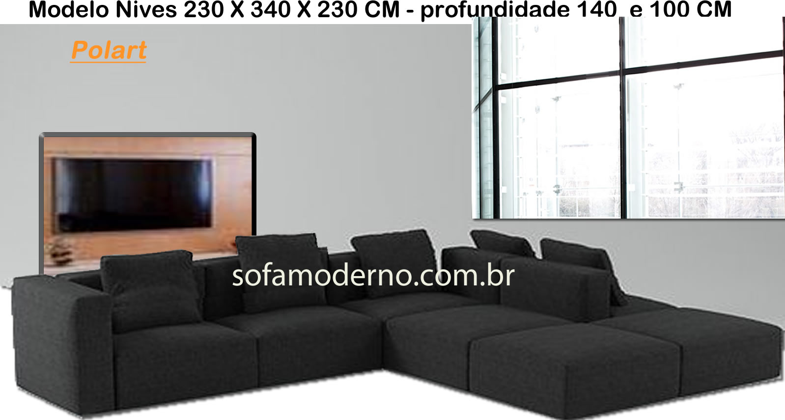 sofa dois ambientes