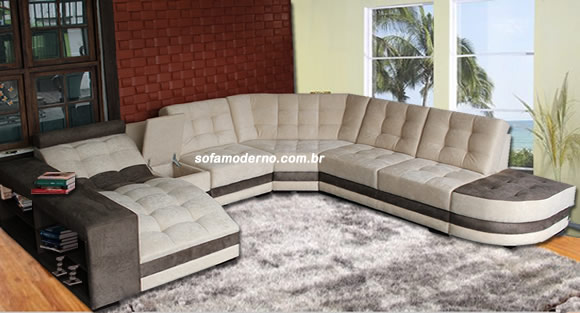 sofás modernos para sala