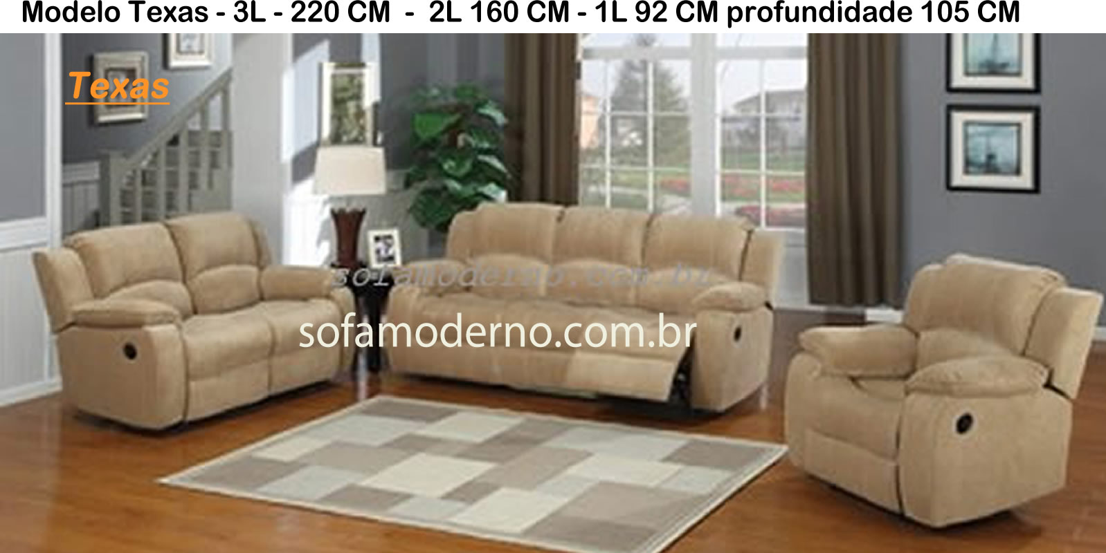 sofa reclinavel